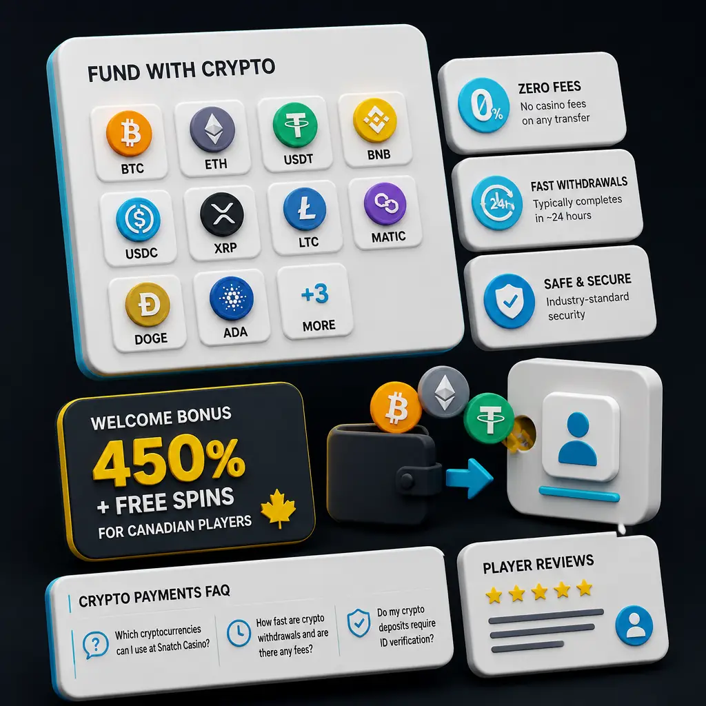 Snatch Casino Crypto visual guide for Snatch Casino